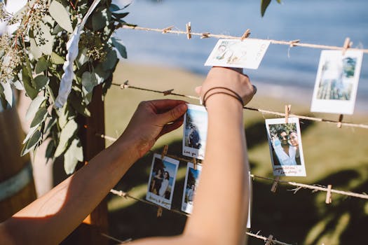DIY upcycled wedding decor